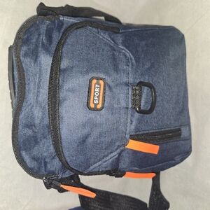 Sporto Blue and Black Urban Backpack